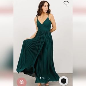 Beatrice maxi dress green Baltic Born